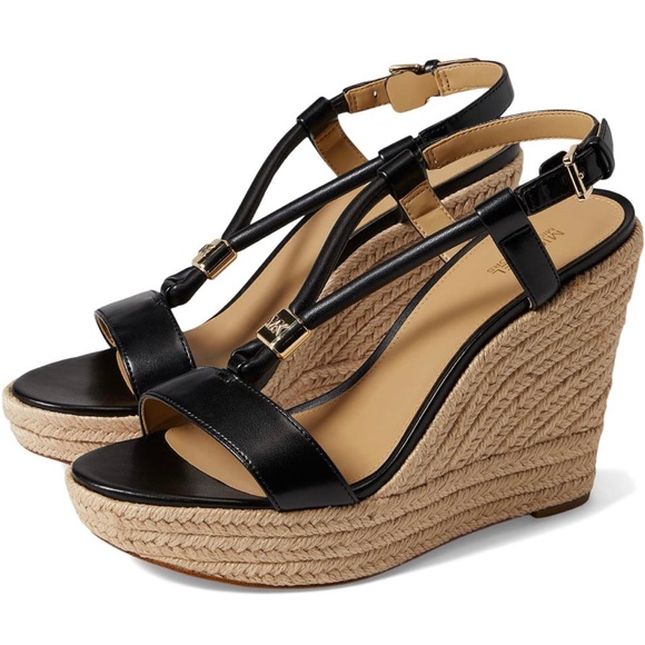 Michael Kors Shoes - Michael Kors Annie Wedge Black